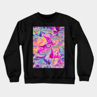 60's Trippy Psychedelic Abstract Art Crewneck Sweatshirt